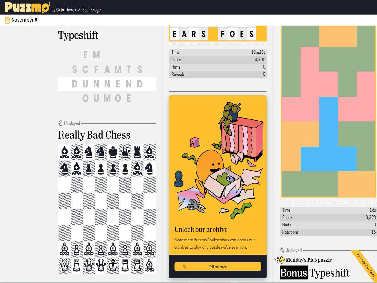 Puzzmo is the daily puzzle hub Wordle fans have dreamed of