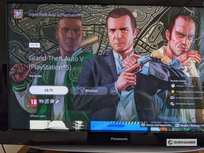 Grand Theft Auto V - Playstation 5 