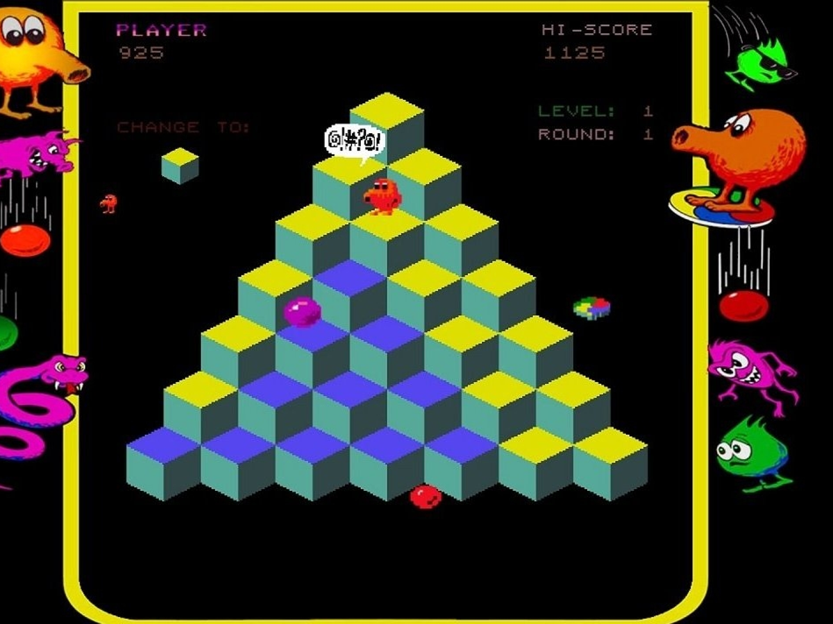 Angry Qubert Qbert Swearing