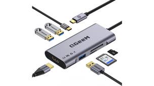 This 7-port QGeeM USB C Hub is down to $19.11 on Amazon