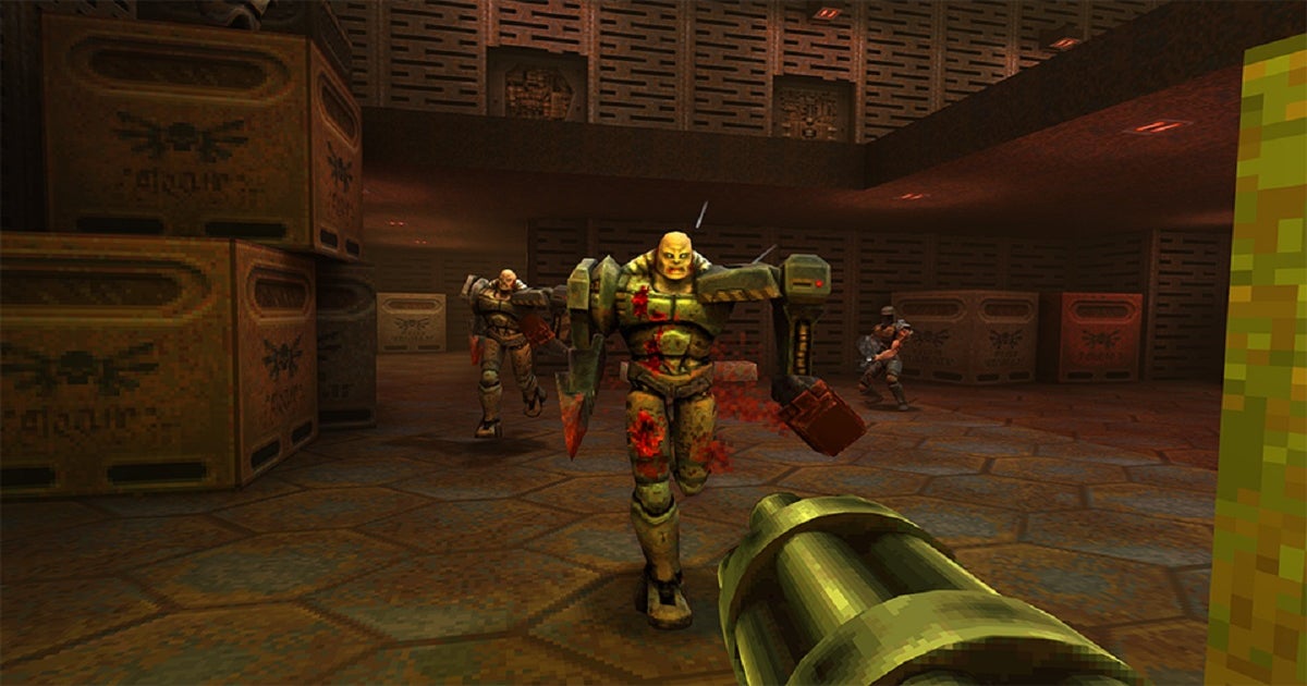 Quake 2 Remaster is official.  The updated classic is available on PC and consoles