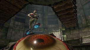 Quake Champions is the second best game shown today to feature BJ Blazkowicz