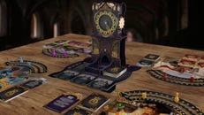 A layout image for Queen of Midnight board game.