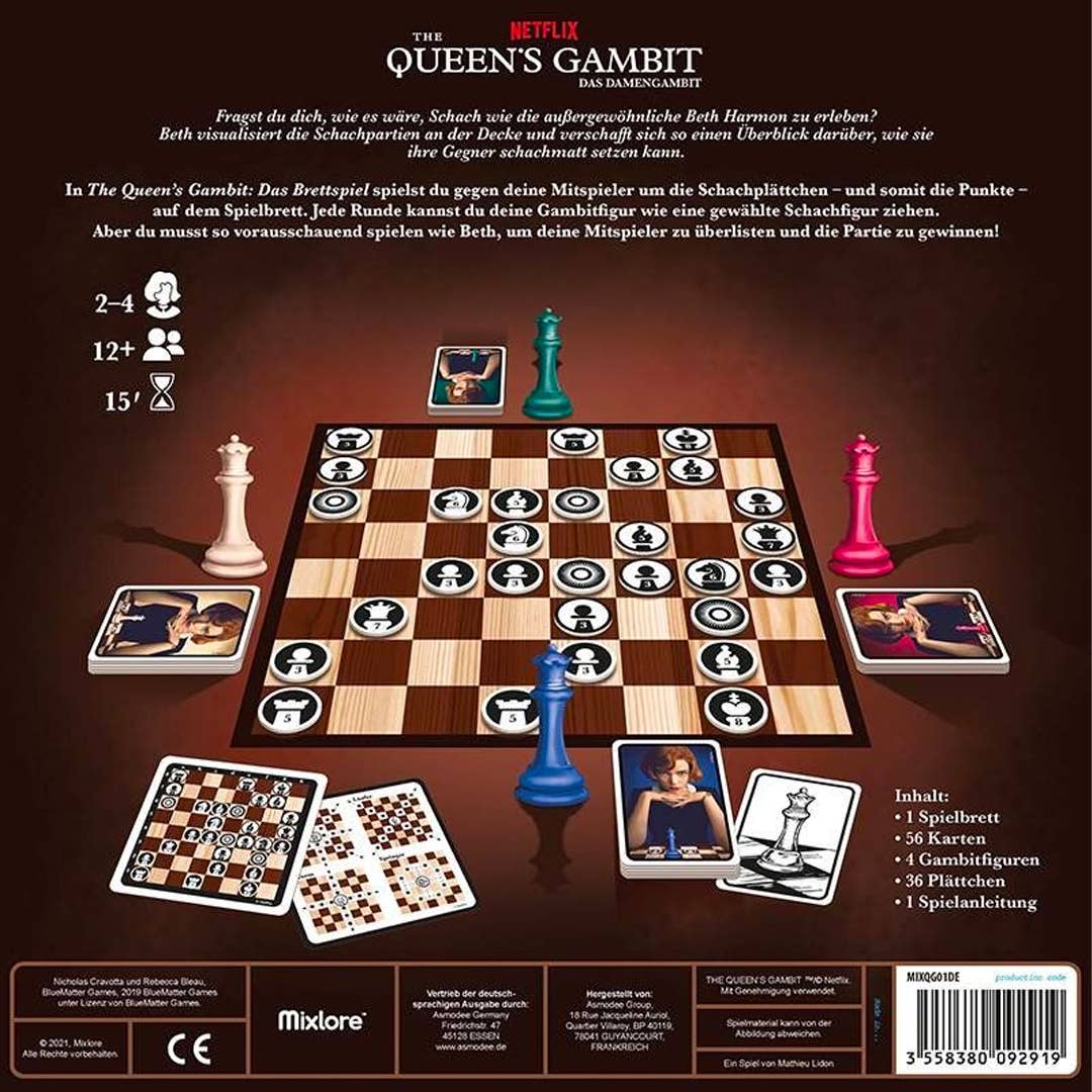 The Queen's Gambit board game wants to turn you into a chess