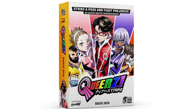 Queerz! TTRPG box