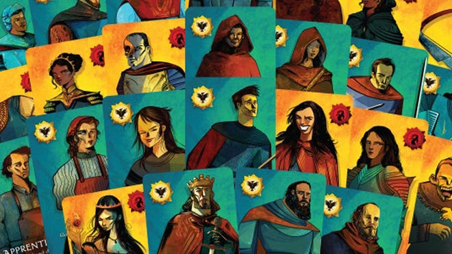 Quest board game cards