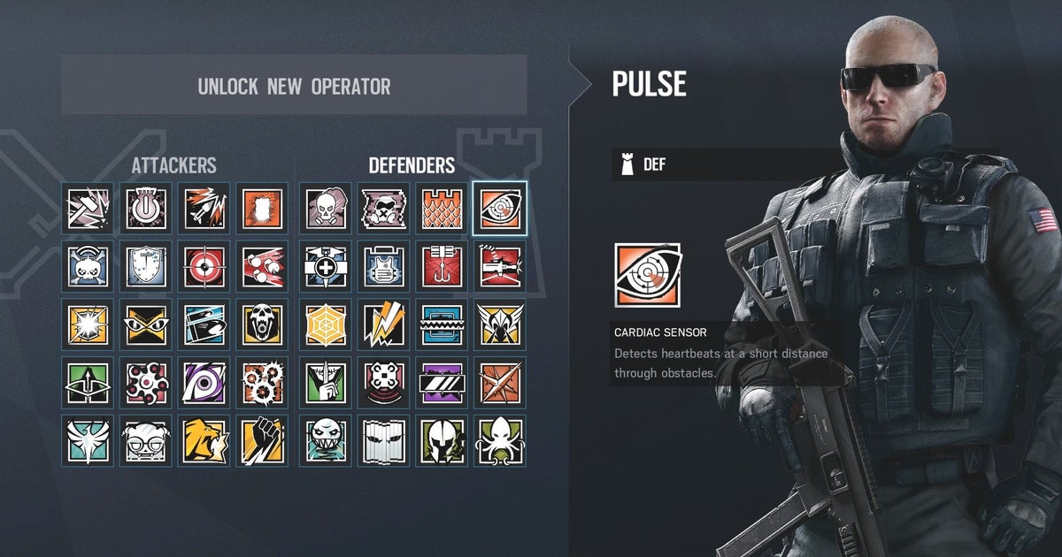 Rainbow Six Siege Pulse: what he can do and how to use him | Rock Paper ...