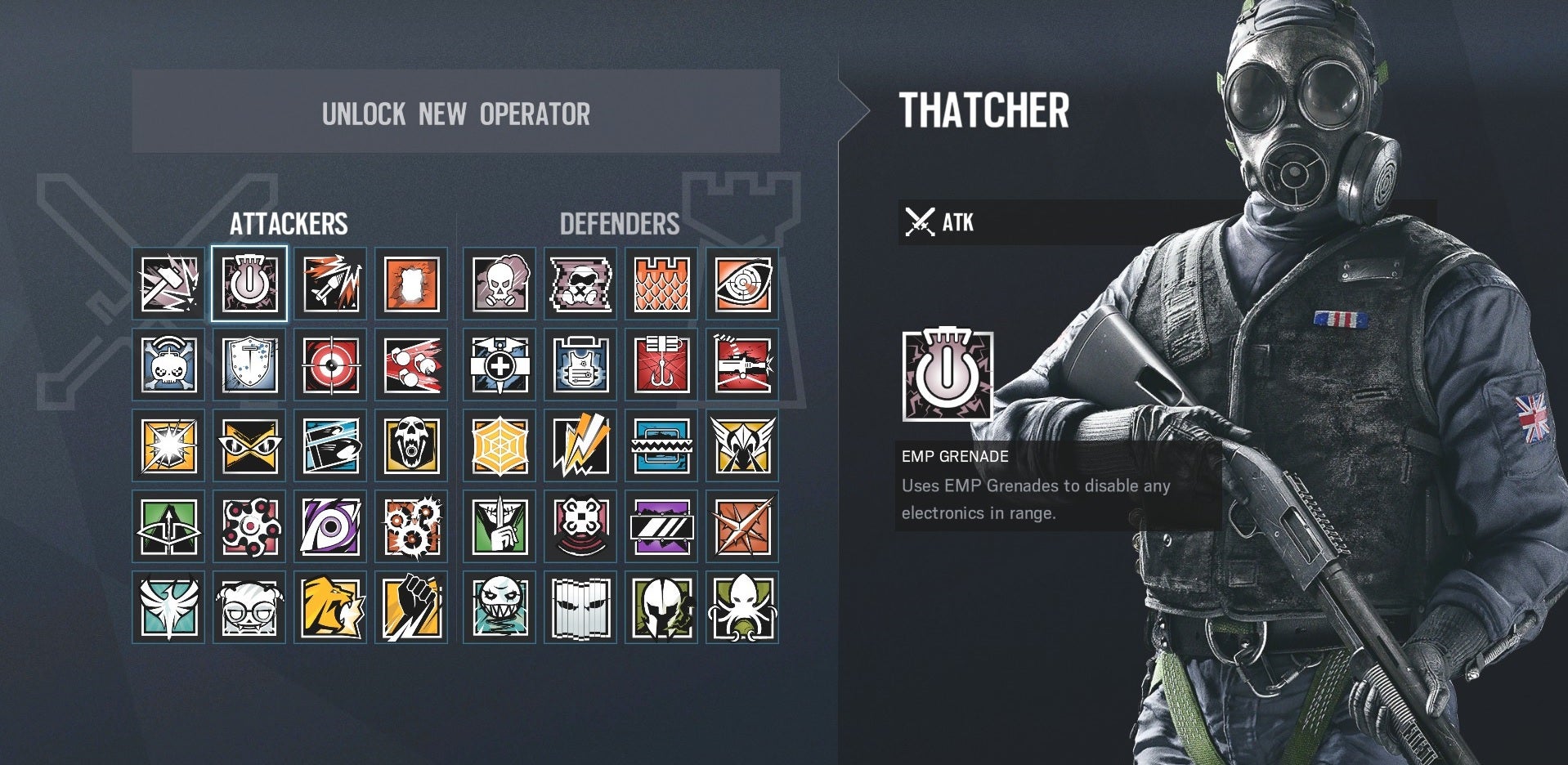 Rainbow Six Siege Thatcher: what he can do and how to use him