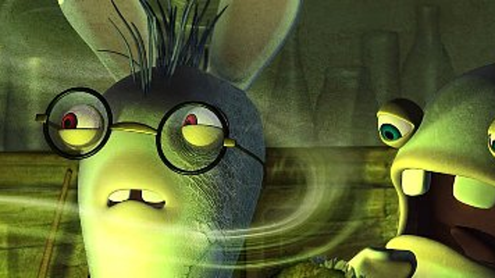 Green Rabbids Rabbids Go Home Wallpaper