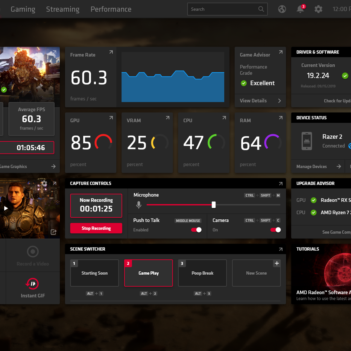 Amd Software Amd Relive Relive Edition Radeon Crimson Relive Humboldt Ca Radeon Software