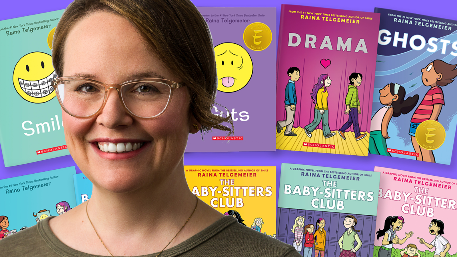 Raina Telgemeier Opens Up About Her Last Few Years, And, 50 OFF