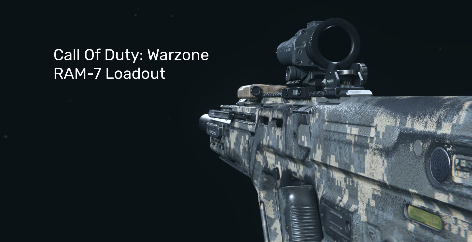 Cod Ram 7 Best RAM-7 loadout and class setup in Warzone | Rock Paper Shotgun