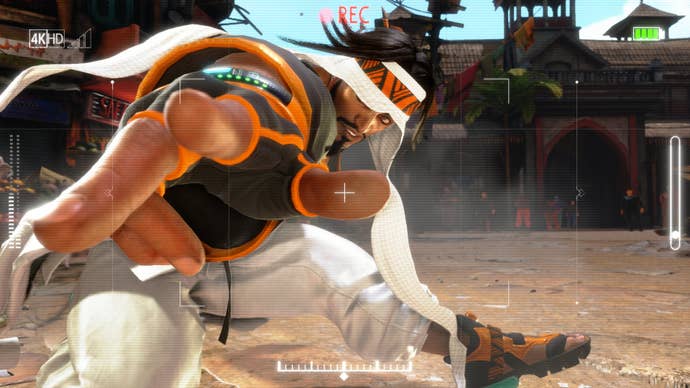 Rashid Camera tagen från Street Fighter 6