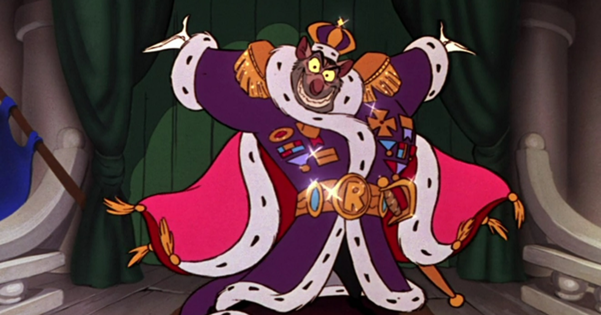 Why The Great Mouse Detective's Professor Ratigan is one of the great ...