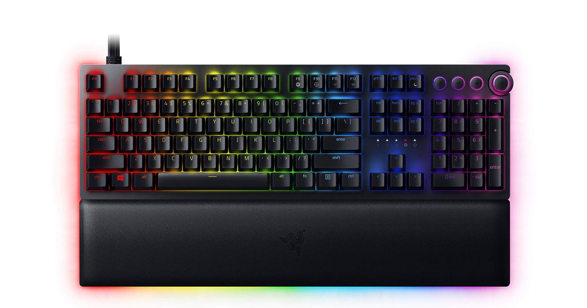 Save 60 per cent on Razer's Huntsman Elite gaming keyboard, now just £79.99 at Amazon