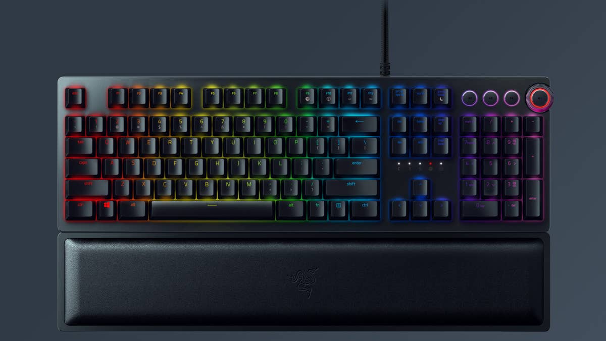 This full-size Razer optical-mechanical keyboard is down to £80