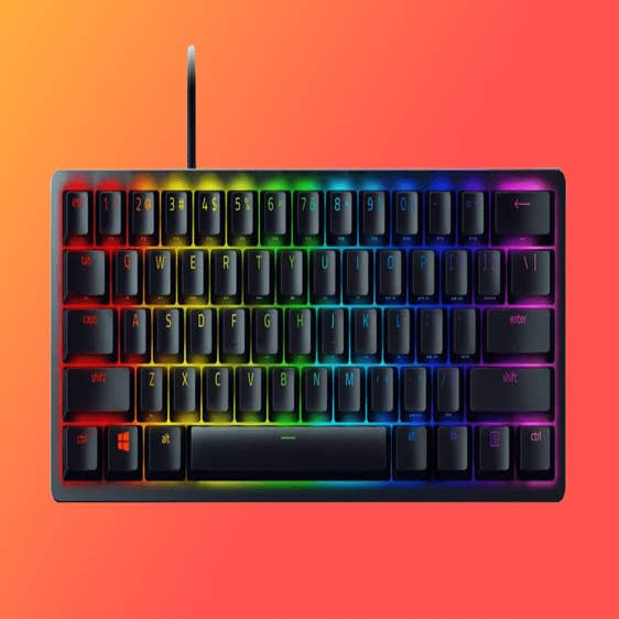  Compact 80 Percent Mechanical Gaming Keyboard, Wired