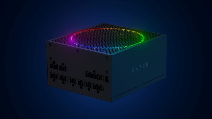 The Razer Katana PSU on a plain dark background.
