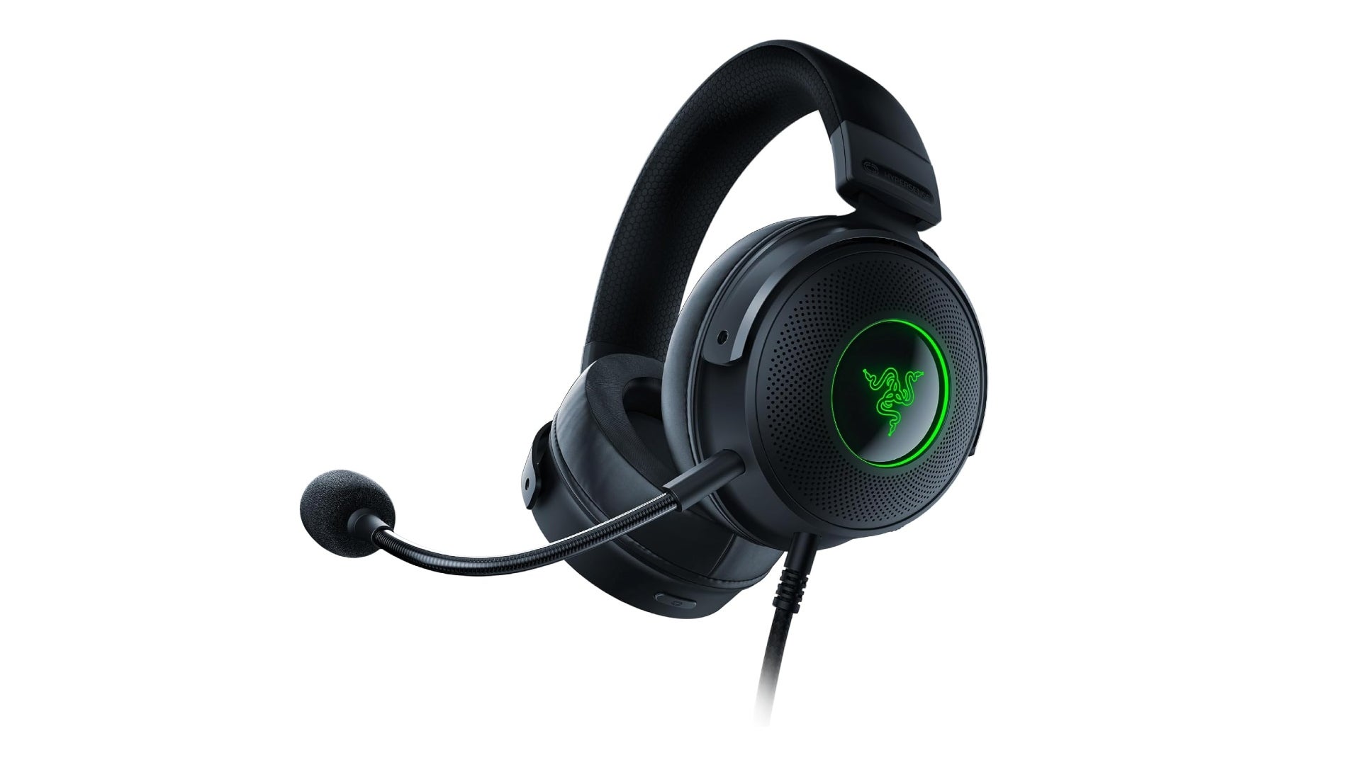Get Razer's Kraken V3 HyperSense Wired Gaming Headset for half