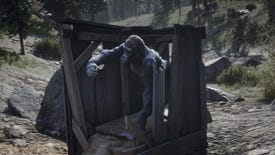 People keep taking confused selfies with a gorilla in Red Dead Redemption 2