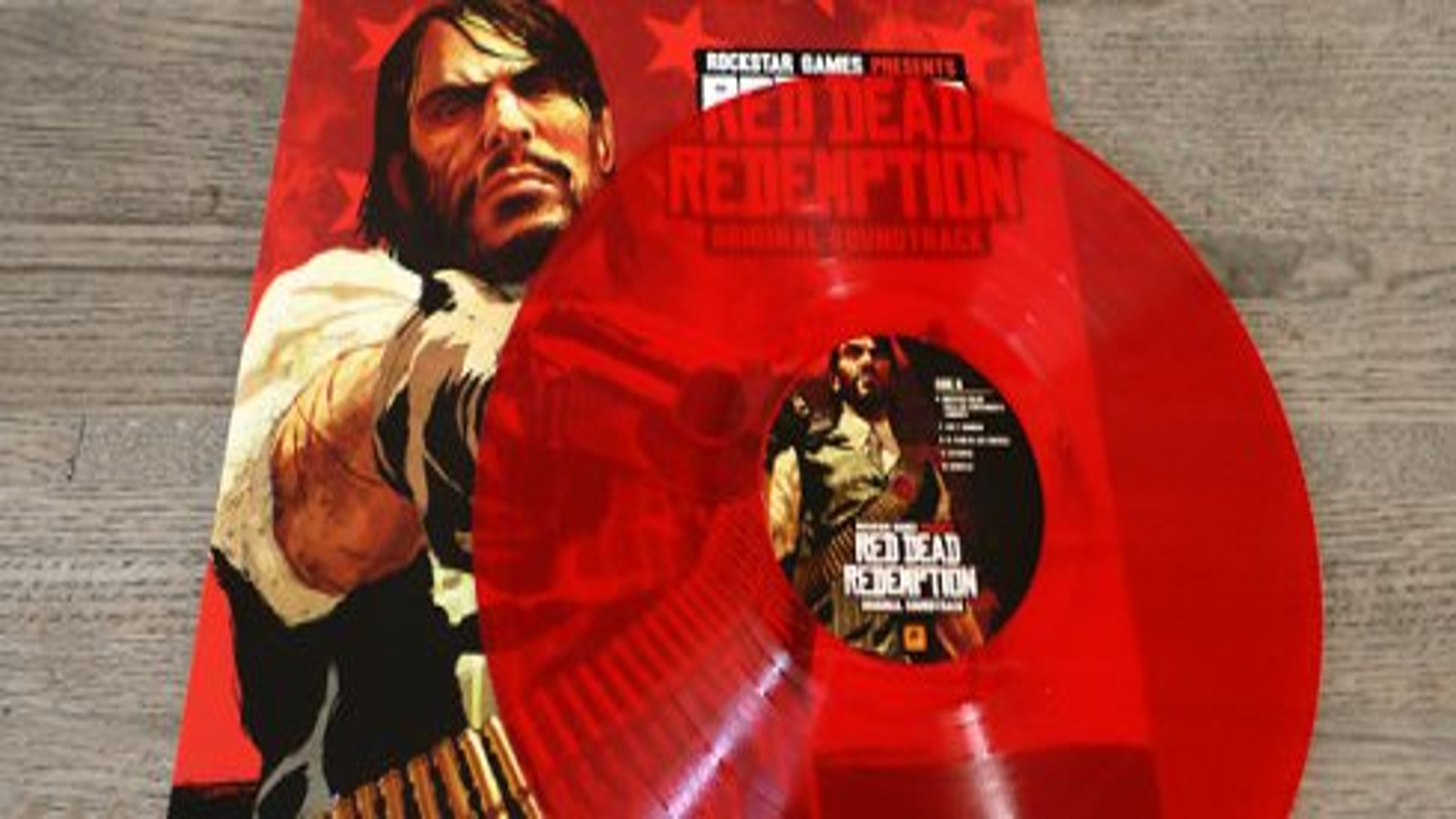 Red vinyl LP of Dead Redemption Soundtrack now available through Rockstar Warehouse VG247