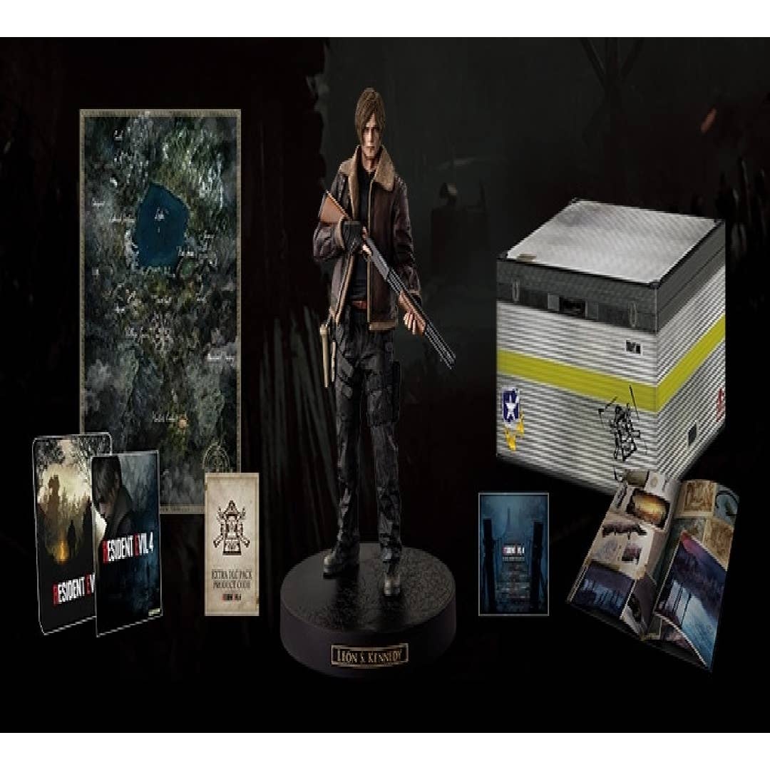 The RE4 Remake Deluxe and Collector's Editions : r/residentevil