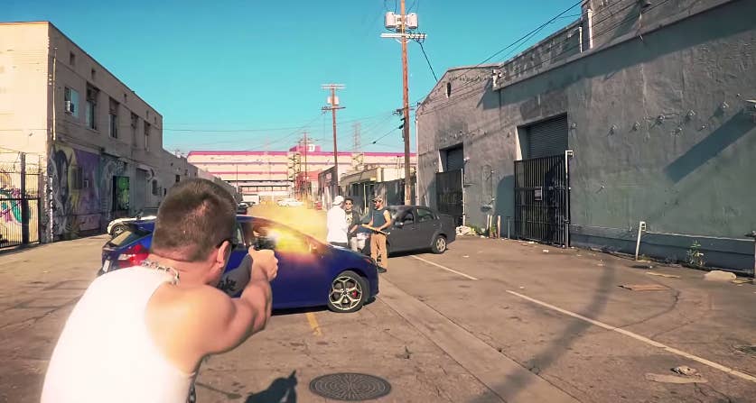 This is the best 'GTA 5 in real-life' video yet