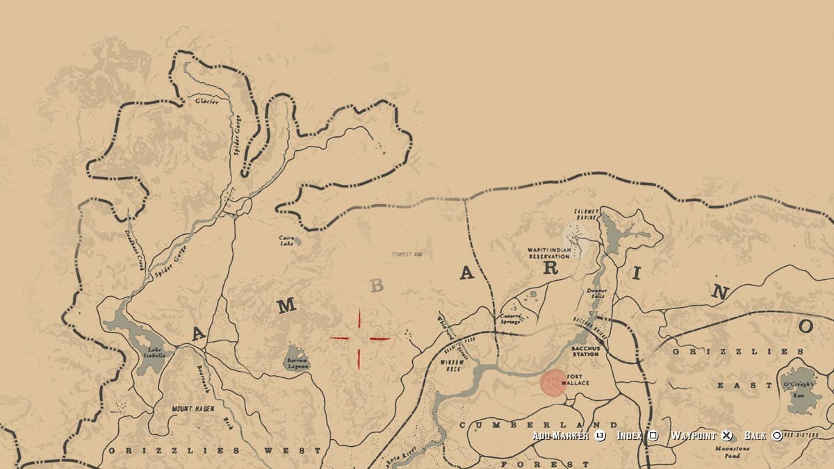 World Map - Red Dead Redemption 2 Map