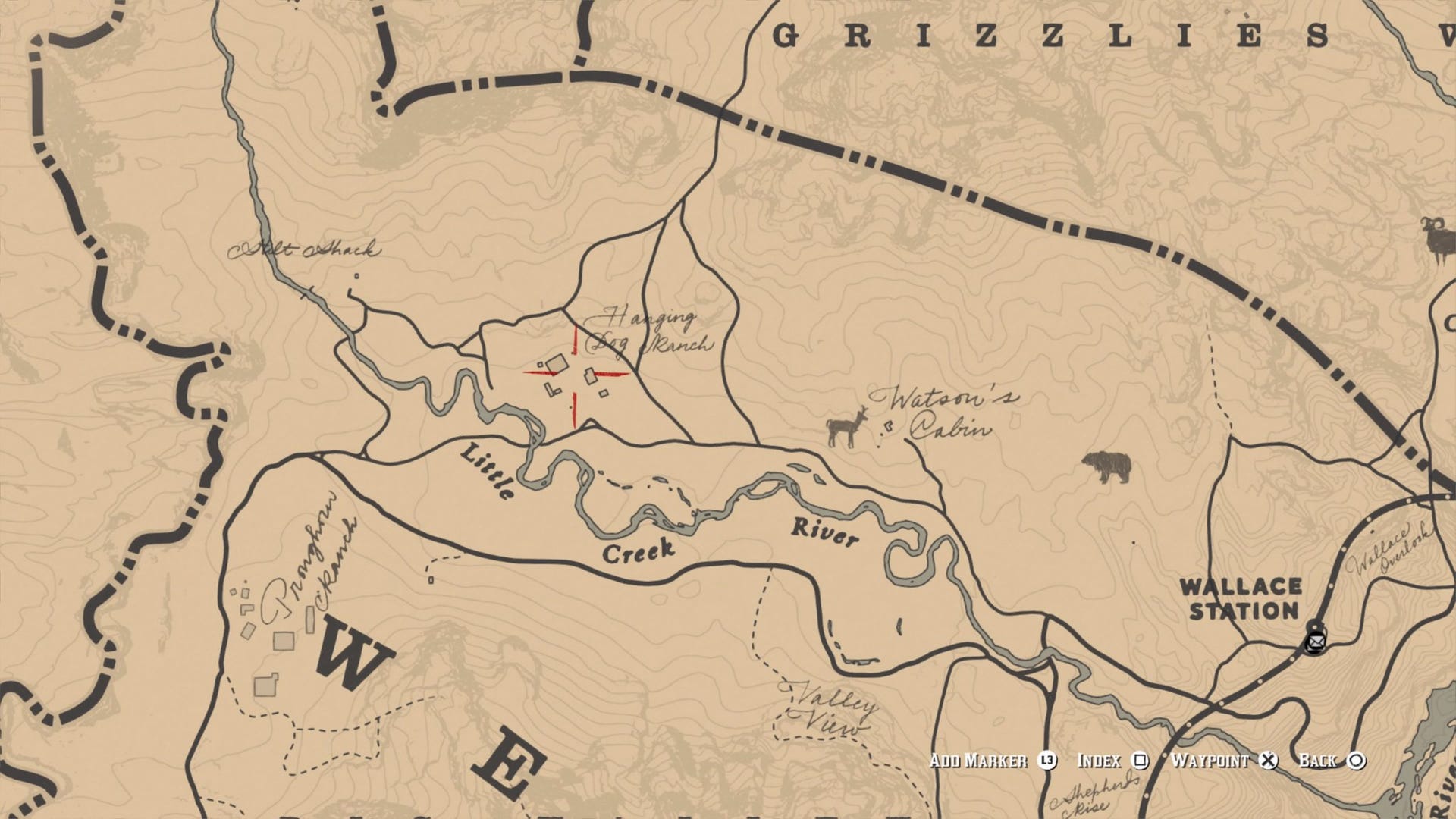 Red Dead Redemption 2 gang hideouts map | VG247
