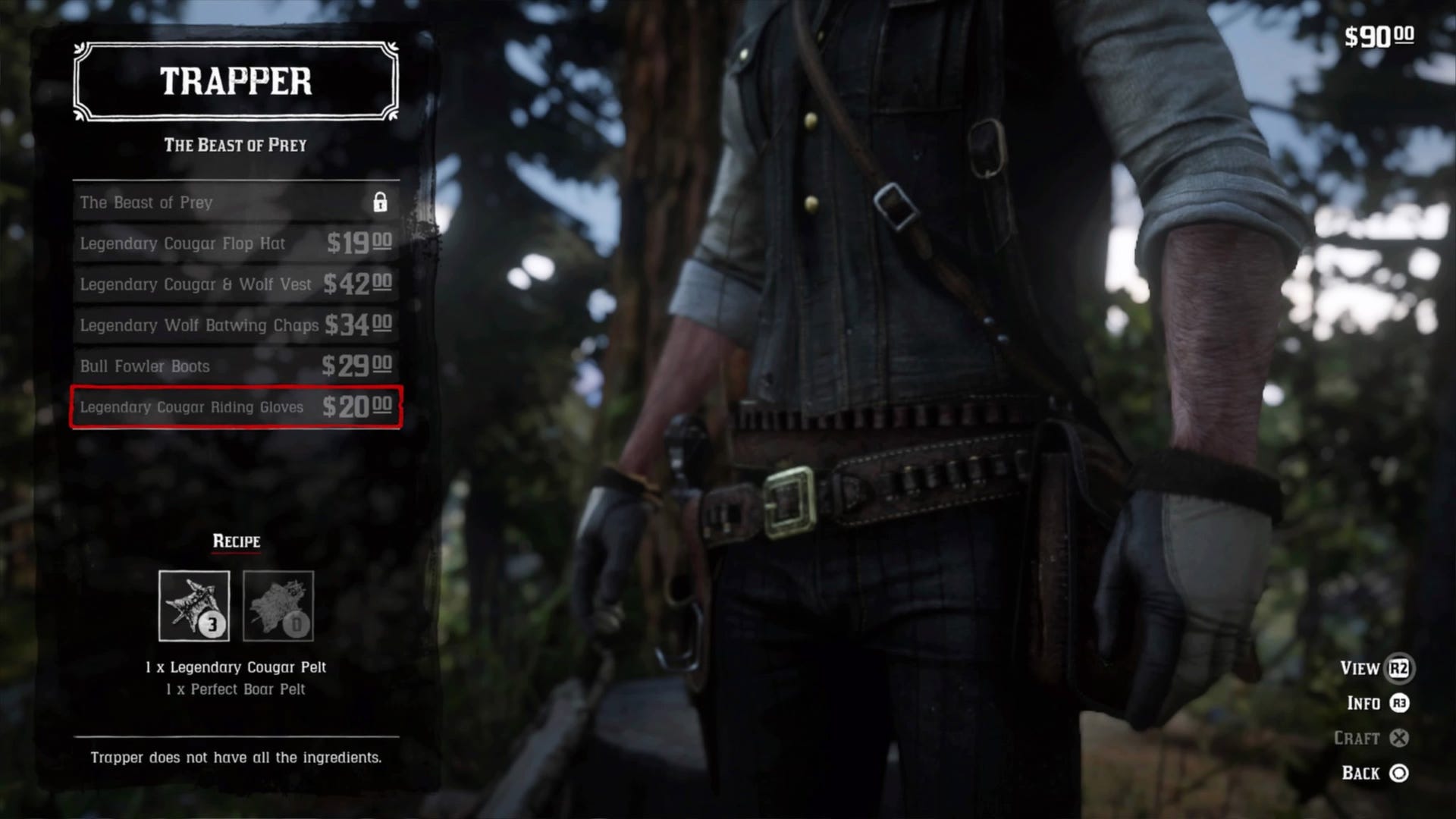 Red Dead Redemption 2 Lost Legendary Pelt Red Dead Redemption 2 Legendary Cougar Location - How to Get the