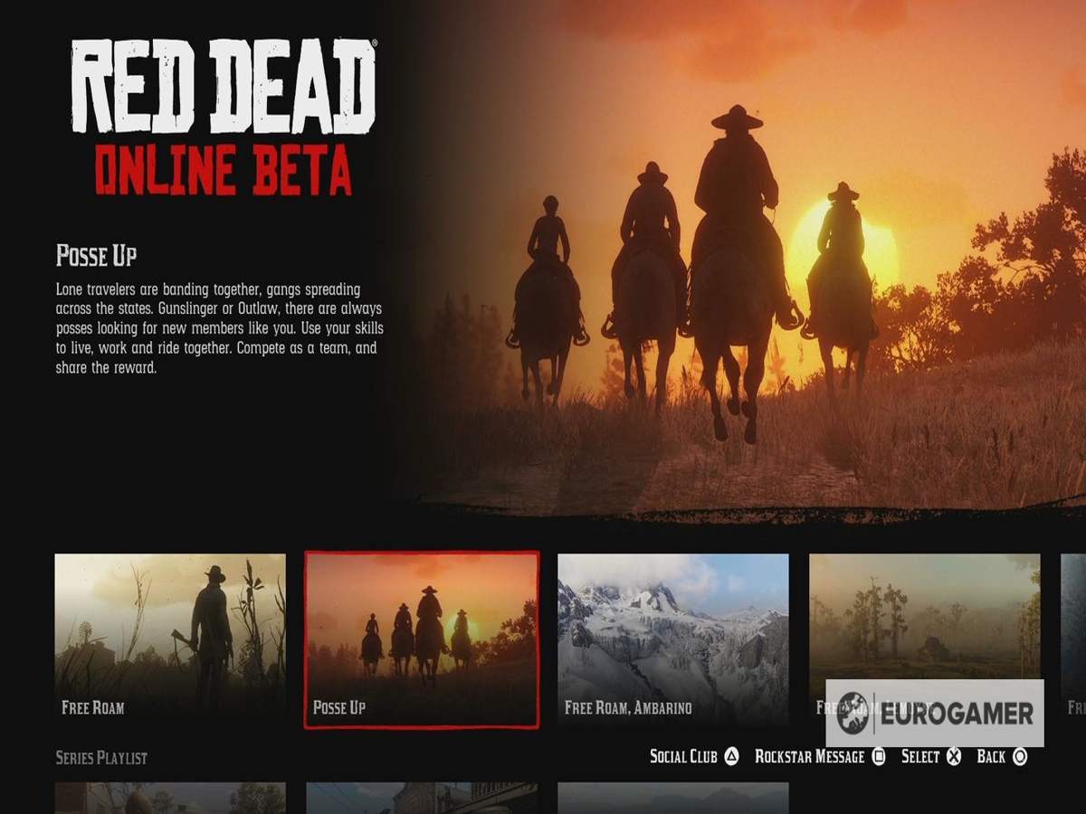 How to Play With Friends in Red Dead Redemption Online