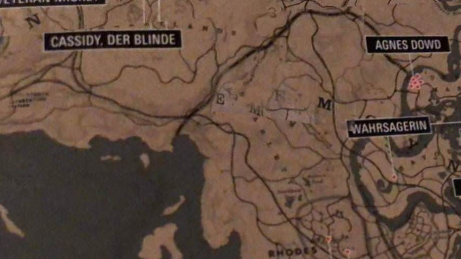 Why fans are excited about this leaked Red Dead Redemption 2 map