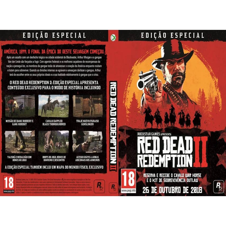 Jogo PS4 Red Dead Redemption 2 (Usado)