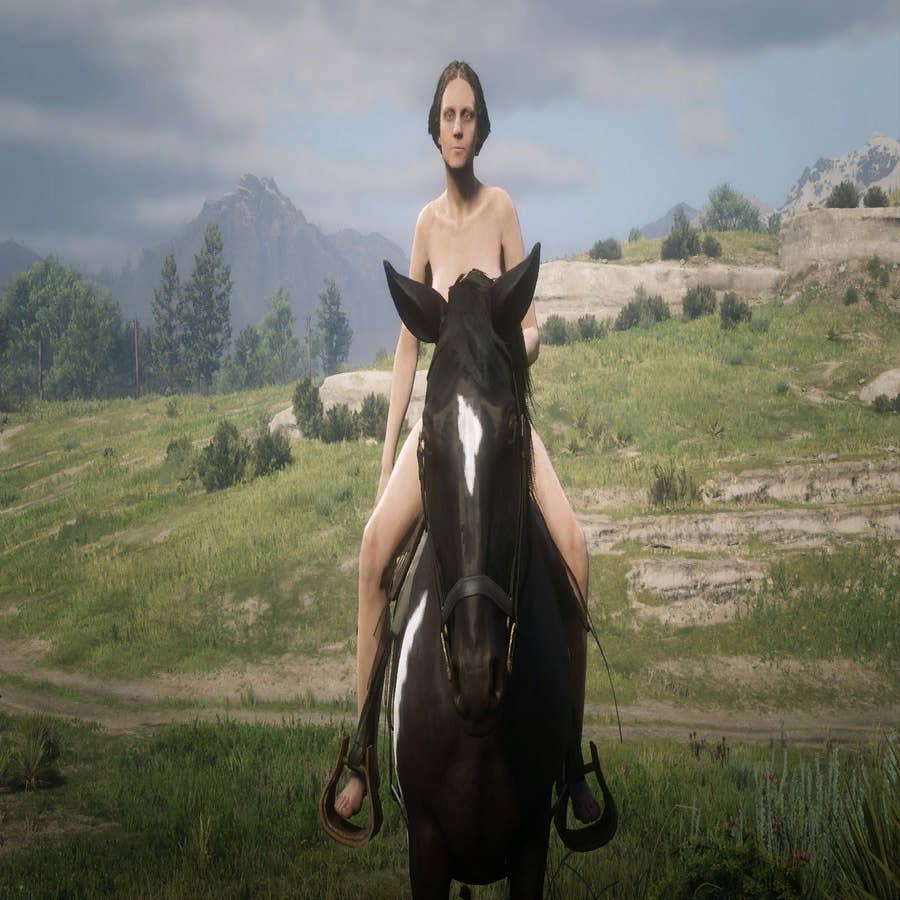 Of course there's a Red Dead Redemption 2 PC mod that lets you play the nip | Eurogamer.net