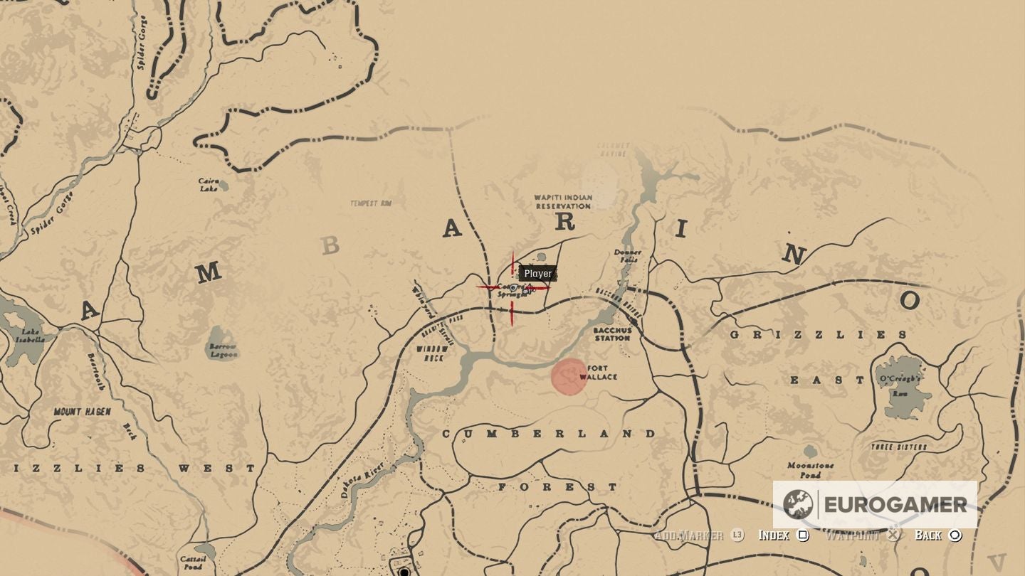 Red Dead Redemption 2 Jack Hall Gang Treasure Map locations  Eurogamer.net