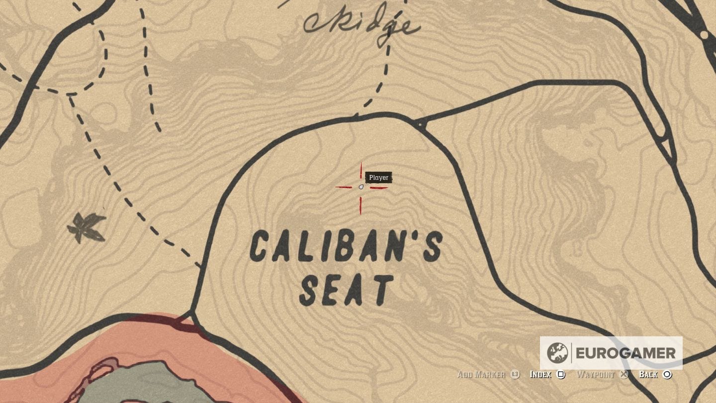 Red Dead Redemption 2 Jack Hall Gang Treasure Map locations  Red Dead Redemption 2 Jack Hall Gang Treasure Map locations