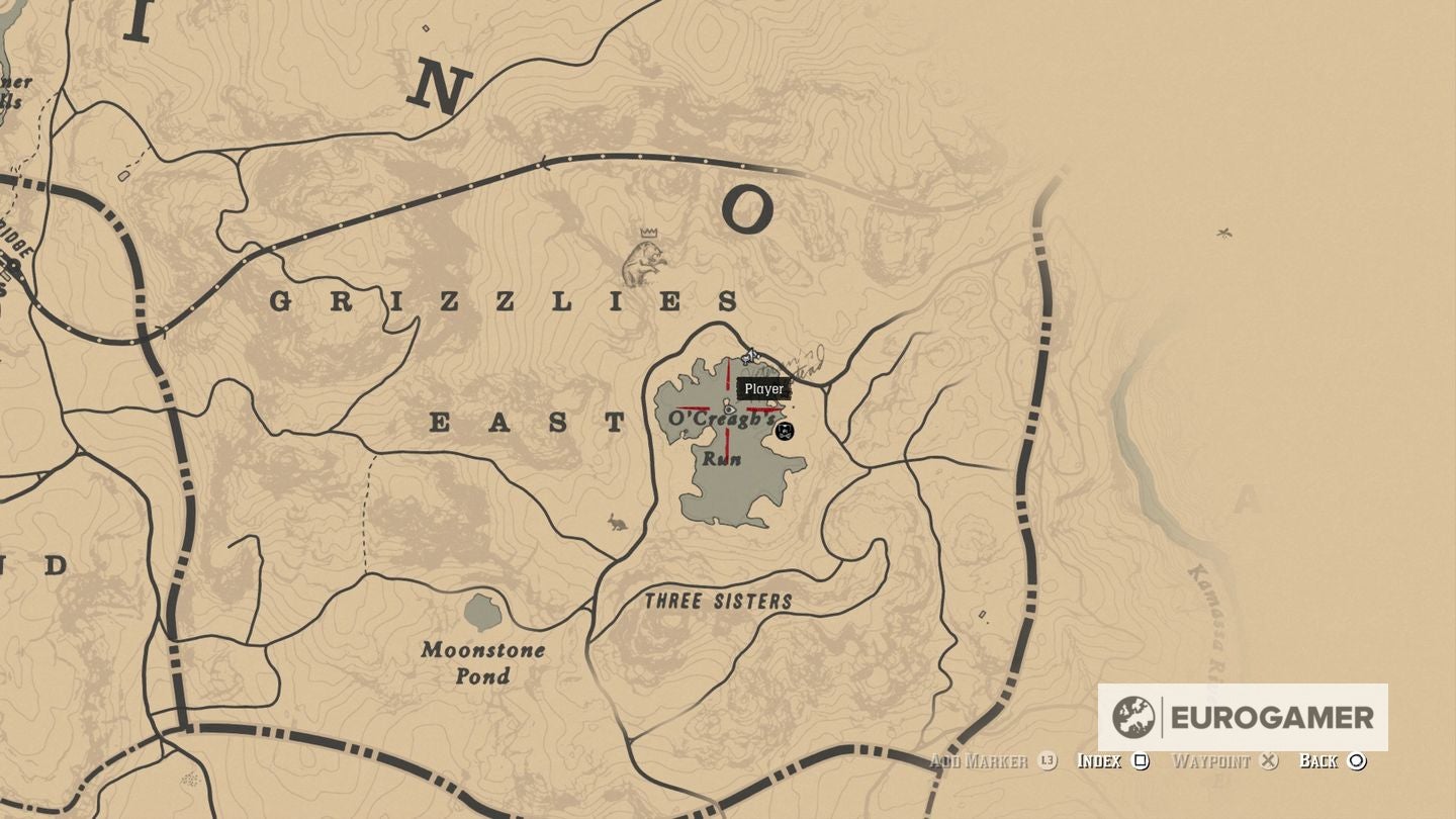 Red Dead Redemption 2 Jack Hall Gang Treasure Map locations  Eurogamer.net