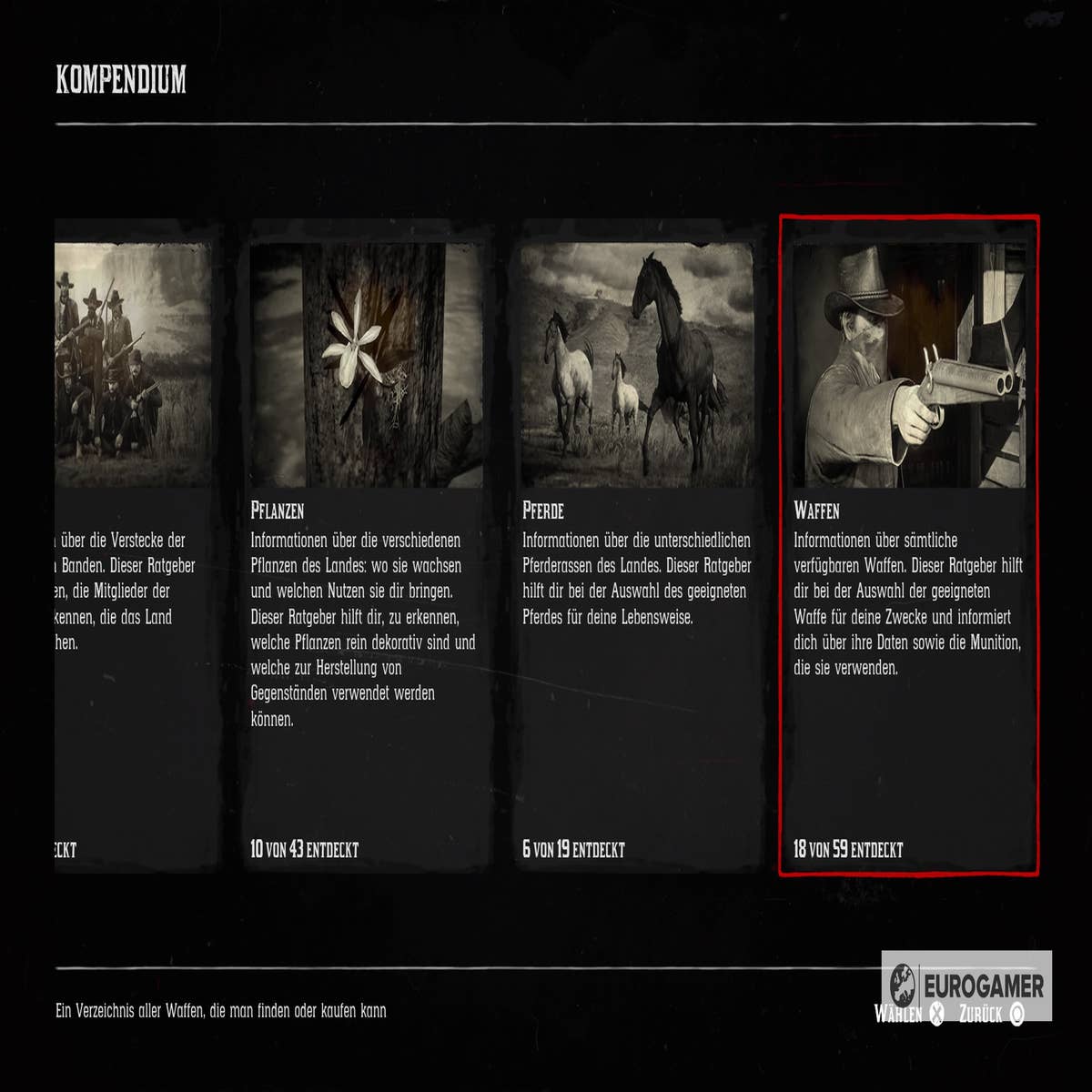 Red Dead Redemption 2: gesamte Kompendium im Überblick | Eurogamer.de