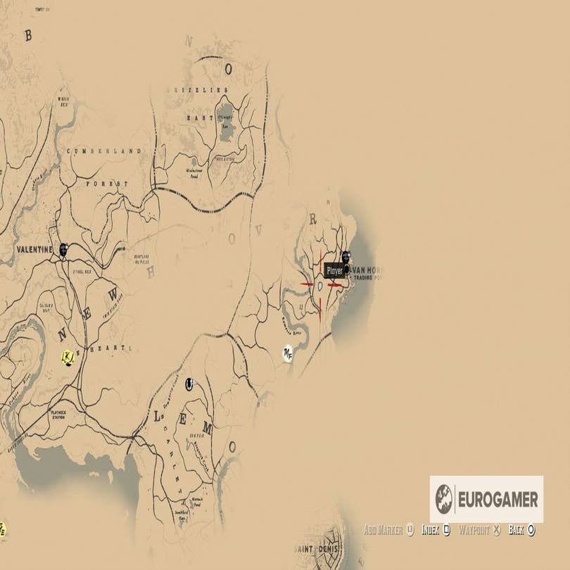 Poisonous Trail Maps and treasure location - Red Dead Redemption 2