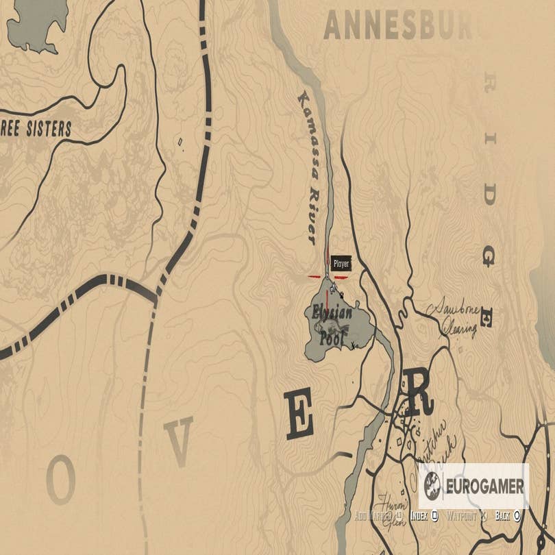 Red Dead Redemption 2 Poisonous Trail Treasure Map Locations - Guide