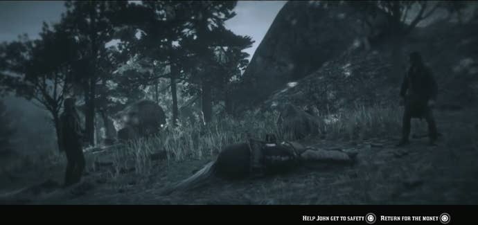 Окончательный выбор игрокам предстоит сделать во время финала Red Dead Redemption 2 — помочь Джону или вернуться за деньгами.