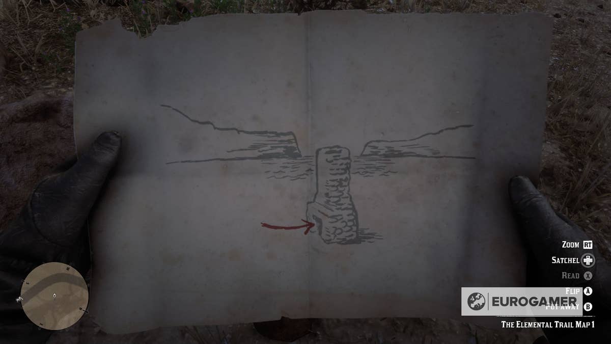 Red Dead Redemption 2 - Como encontrar o tesouro da Trilha Elementar