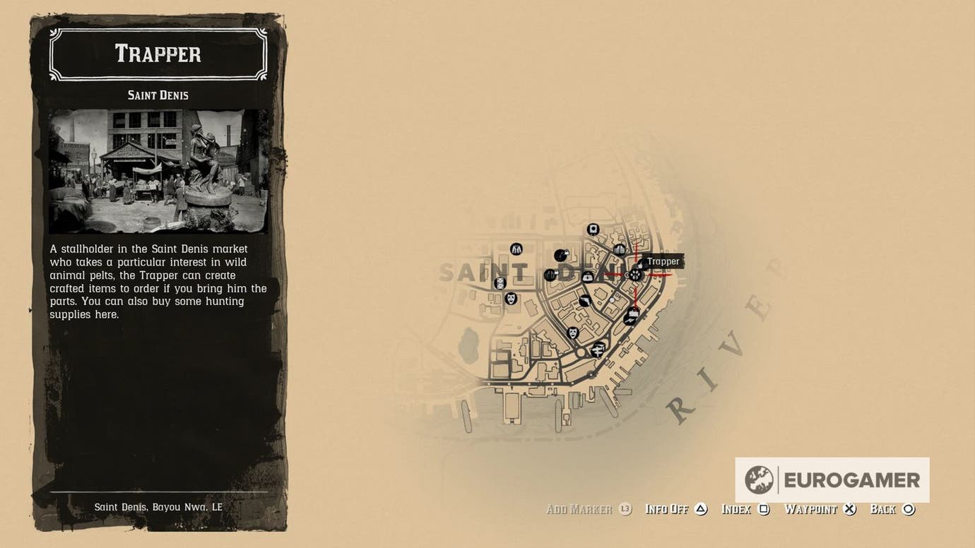 Red Dead Redemption 2 Trapper locations - where to find the Trapper and ...