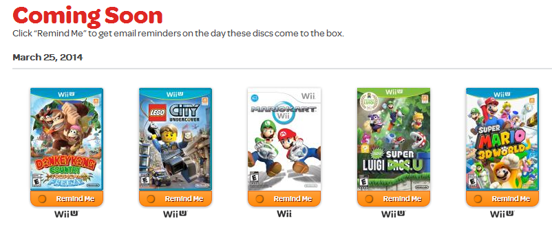 Redbox rental service to offer PS4, Xbox One & Wii U games starting