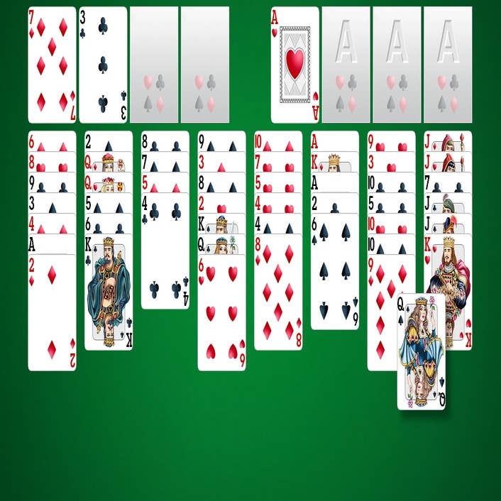Google just dealt me this Klondike Solitaire game, but there wasn