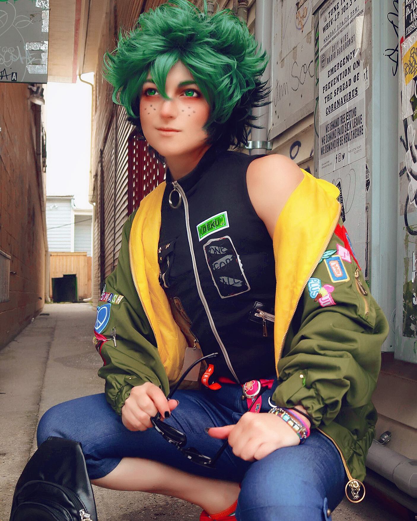 My Hero Academia cosplayers take on All Might Deku Froppy and