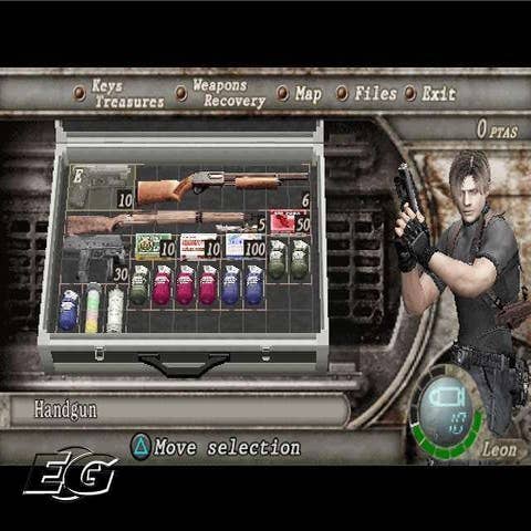 Resident Evil 4 (PS2), Software
