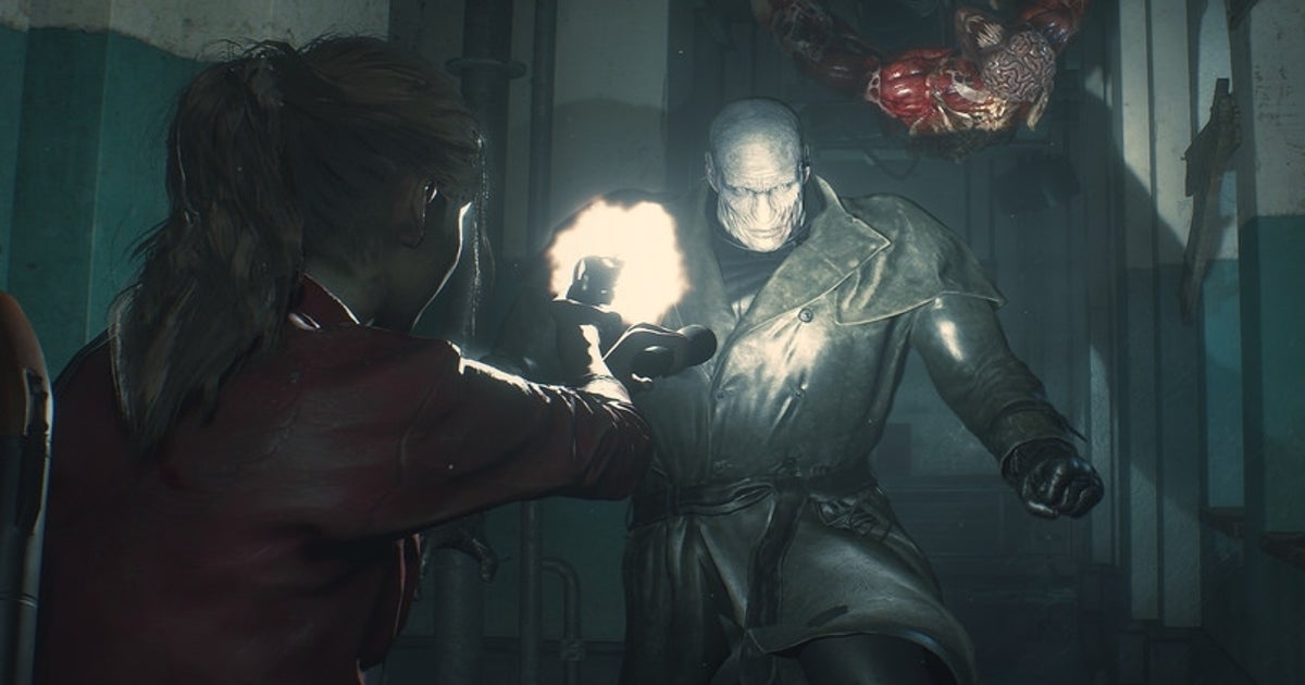Resident Evil 2 remake's Tyrant is wonderfully terrifying - and he can do one | Eurogamer.net