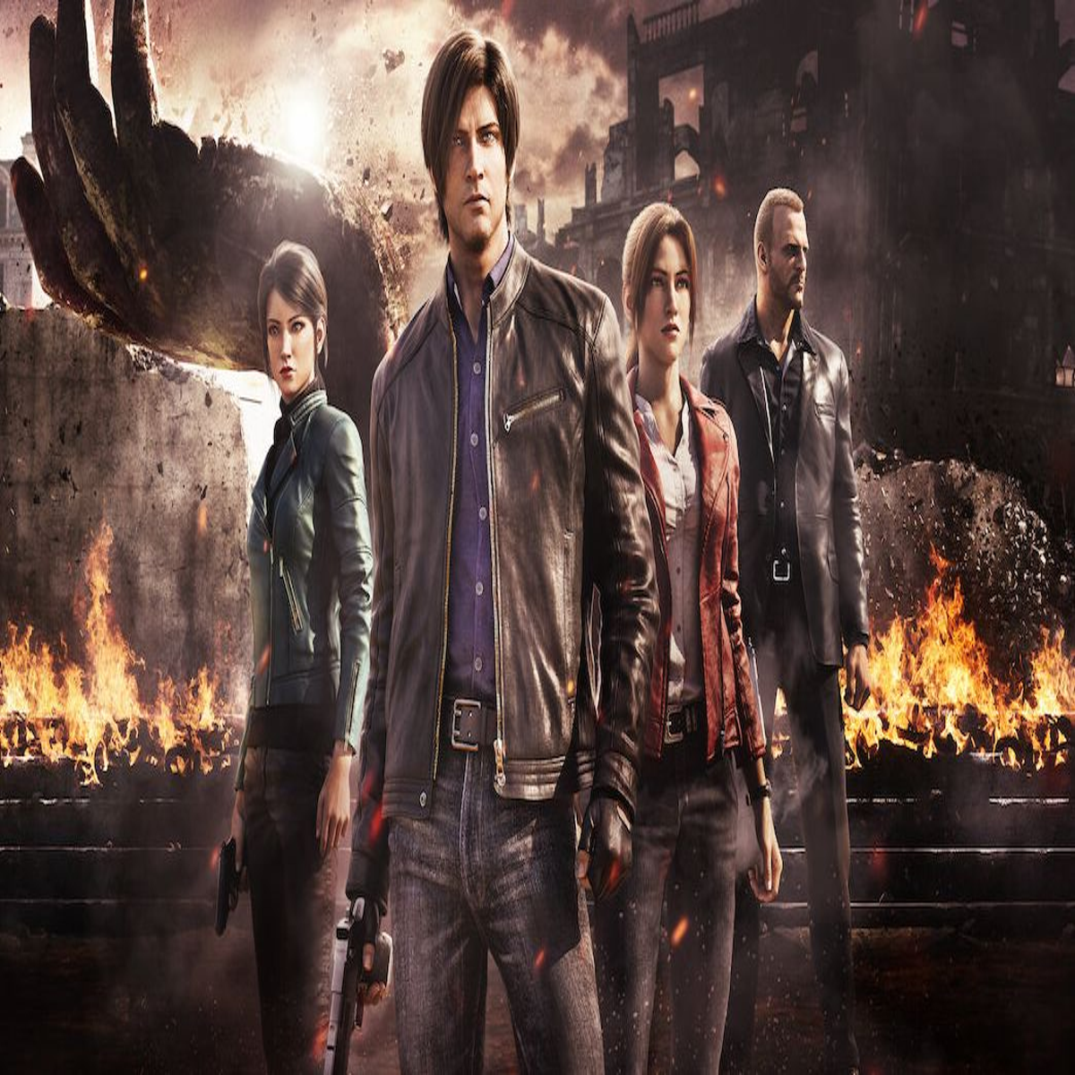 IGN - Netflix unveils the first images of Resident Evil: Infinite Darkness,  a new CGI series featuring Leon S. Kennedy and Claire Redfield.
