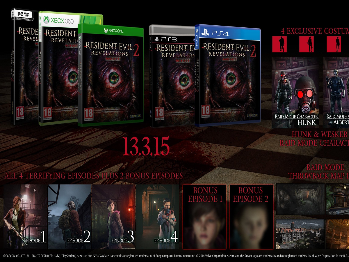 G1 - 'Resident Evil: Revelations 2' é listado em site do Xbox